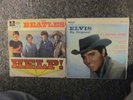 Elvis Flaming Star and The Beatles HELP Vinyl Record 45RPM Australia Rare Items