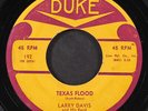 LARRY DAVIS: texas flood / i tried DUKE 7