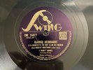 GYPSY JAZZ  GUITAR SHELLAC 78 10 DJANGO REINHARDT ROSTAING HOT CLUB SWING SW 249