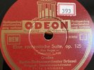 Odeon 4x12” 78 RPM Max Reger - Eine Romantische Suite op 125 E- Fritz Lehmann
