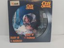 Ozzy Osbourne Diary Of A Madman ORIG PROMO ONLY 1981 PICTURE DISC black sabbath