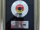 Bruce Springsteen Streets of Philadelphia Platinum Award goldene Schallplatte