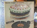 Rolling Stones Let It Bleed Lp Vinyl Brazil 1970 Mono  Poster Insert