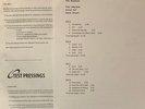 NINE INCH NAILS Mudstock OFFICIAL TEST PRESSING Vinyl DLP *1 of only 5 ever made