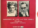 ALP 1319 GIOCONDA DE VITO / APREA BEETHOVEN KREUTZER 1956 UK LP FACT SAMPLE NM