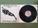 ALBERT AYLER TRIO  Spiritual unity  LP Vinile 33 giri US 1965 Special Edition