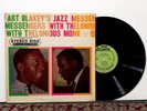 Art Blakey's Jazz Messengers With Thelonious Monk 1958 LP Jazz Legend - EX Vinyl
