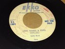 Rare Rockabilly Eddie Bond   love makes a Fool EKKO Records promo signed LISTEN