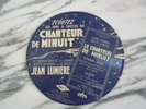 78 EP PICTURE DISC LE CHANTEUR DE MINUIT FABRE JEAN LUMIERE STEPP PUB RAR
