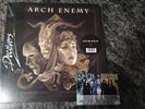 Signed ARCH ENEMY Deceivers LP With Autographed Postcard vinyl
