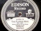 Edison Disc 51551 Golden Gate Orch The Flapper Wife / Hosty Totsy Now 78 ED#3
