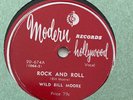 78 RPM Wild Bill Moore Rock And Roll / Bright Light Blues 674 Modern RECORD