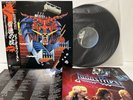 JUDAS PRIEST DEFENDERSB OF THE FAITH EPIC 25 3P-480 VINYL JAPAN LP OBI  EX/EX-