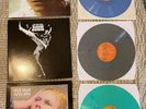 David Bowie Space Oddity to Scary Monsters coloured vinyl LPs - great condition