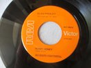 Vintage ELVIS PRESLEY RCA Orange label Money Honey 45 record Gold 1968 Re-issue