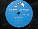 ELVIS PRESLEY 78 RPM BLUE SUEDE SHOES / TUTTI FRUTTI UK HMV POP.213 GENUINE EX
