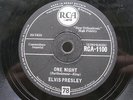 ELVIS PRESLEY 78 RPM ONE NIGHT / I GOT STUNG 1959 UK RCA-1100