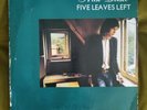 Nick Drake / Five Leaves Left /Antilles / 1976 / Rare Folk Vinyl LP