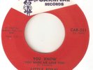 LITTLE ROYAL You Know You Made Me Love You CARNIVAL  NORTHERN SOUL DEEP USA 45
