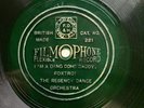 ARTHUR LALLY’S BAND - ‘I’M A DING DONG DADDY’ FILMOPHONE FLEXIBLE RECORD, HOT