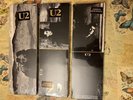 U2 Joshua Tree +2 singles sealed longbox cassettes + mini lps