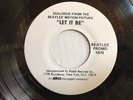 Beatles DIALOGUE FROM THE MOTION PICTURE LET IT BE 70's Apple 1 Sided Promo VG++