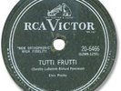 1956 ELVIS PRESLEY Rock’n Roll 78 RPM Record. Tutti Frutti