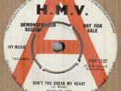 MICHAEL COX*DON'T YOU BREAK MY HEART*DEMO*BEAT*JOE MEEK*THE HMV LABEL*HEAR