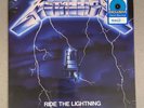 Metallica Ride the Lightning Electric Blue colored vinyl LP Walmart exclusive
