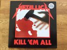 Metallica Kill ‘Em All Music For Nations DMM Double LP With Insert Stunning