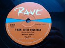 FRANKIE FORD, I WANT TO BE YOUR MAN - 78 rpm  on the  South Africa  Rave Label
