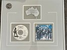 JON BON JOVI AUTHENTICATED AUSTRALIAN ARIA PLATINUM AWARD BLAZE OF GLORY /GUNS 2