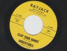 GARAGE ROCKER bw INSTRO - AMBERTONES -  CLAP YOUR HANDS  - HEAR- 1965 RAYJACK