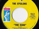 THE EPSILONS The Echo / Really Rockin' Rare NM R&B Sweet Soul Stax Record 45