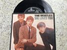 VINYL 45 RECORD, THE BEATLES- SHE LOVES YOU, I'LL GET YOU, PARLAPHONE R-5055