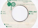 SAM PHILLIPS STUDIOS ACETATE-UNKNOWN 60´S GARAGE BAND 2 SIDER VERY RARE