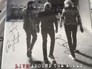 Live Around the World by Queen/Adam Lambert Signed By All 3