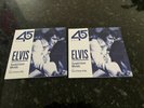 Elvis Presley - Graceland  Vinyl 45 Two Records Suspicious Minds + Not Used