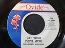 Sebastian Williams - Get Your Point Over - Ovide 45 VG++ NORTHERN SOUL