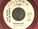 PAUL REVERE & RAIDERS: steppin' out / same COLUMBIA 7