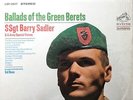 Ballads Of The Green Berets SSgt Barry Sadler 1966 M- Vinyl LP+bonus CD TESTED