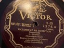 Victor LORM  78 RPM Set S-25 Koussevitzky Pictures At An Exhibition E Z shellac