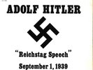 Radio Archives  Record - Adolf Hitler - Reichstag Speech Sept. 1st, 1939 - Green
