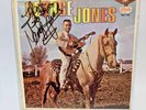 George Jones Signed Starday 45 SLP 335 w/ 5 Seeburg Title Strips
