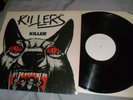 THE KILLERS - KILLER L.P ORIG TEST PRESSING WHITE LABLE PUNK ROCK KBD VG+/EX