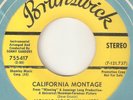 YOUNG HOLT UNLIMITED California Montage BRUNSWICK PROMO  NORTHERN SOUL USA 45