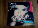 KYLIE MINOGUE BETTER THE DEVIL YOU KNOW SIGNED SINGLE RECORD AUTOGRAPH AUSTRALIA