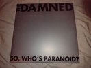 The Damned - So Who's Paranoid? 2LP VINYL 2014 LTEV reissue - Clear Vinyl NM/NM