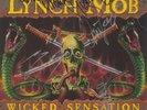 LYNCH MOB Wicked Sensation SIGNED Promo Import 12