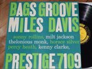 Miles Davis Bags Groove Archive NM  1st DG W50 Prestige lp Sonny Rollins